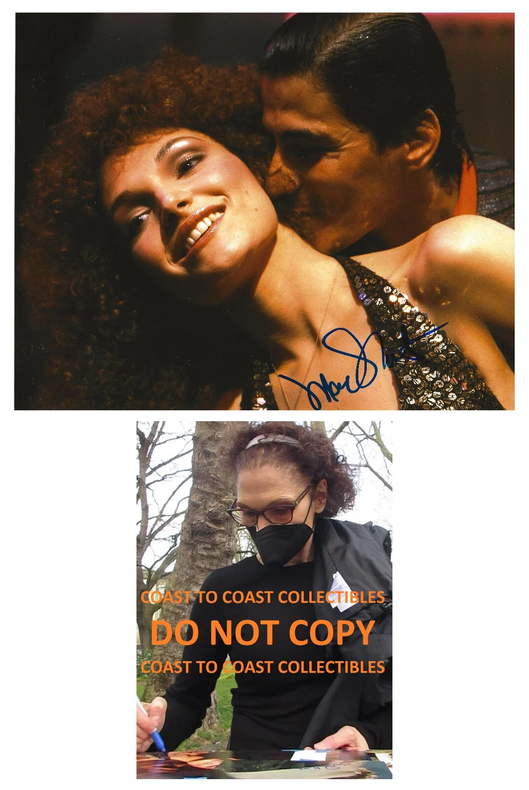 Mary Elizabeth Mastrantonio — Mary Elizabeth Mastrantonio signed Scarface 8x10 photo COA proof autographed.