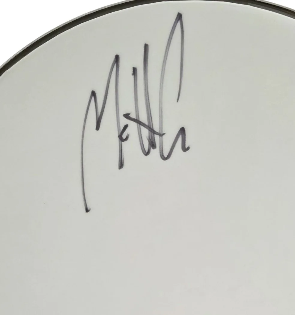 Matt Cameron Signed Drumhead COA Proof Autographed Pearl Jam Soundgarden Drummer, image 3