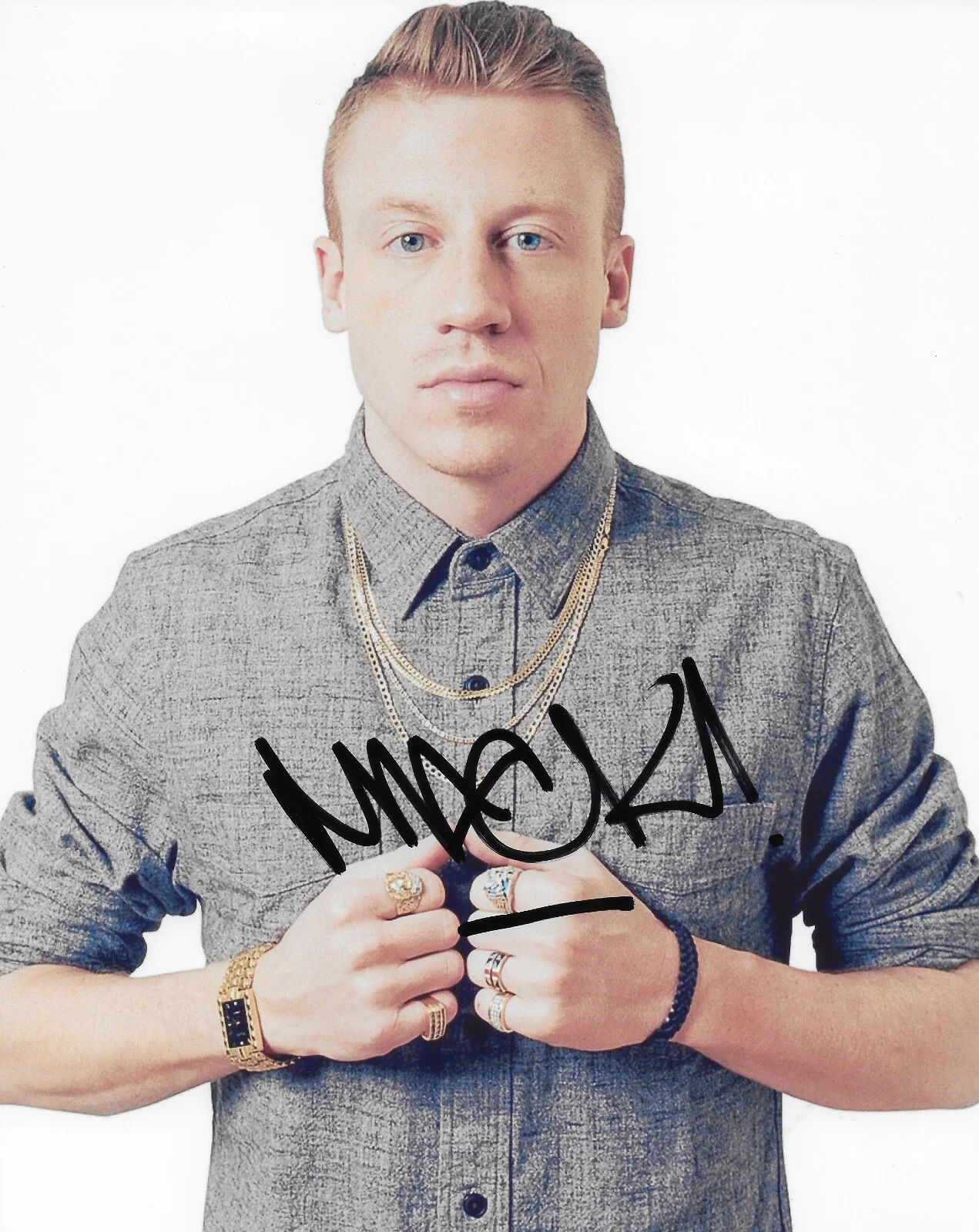 Macklemore Signed 8x10 Photo Exact Proof COA The Heist autographed, изображение 2
