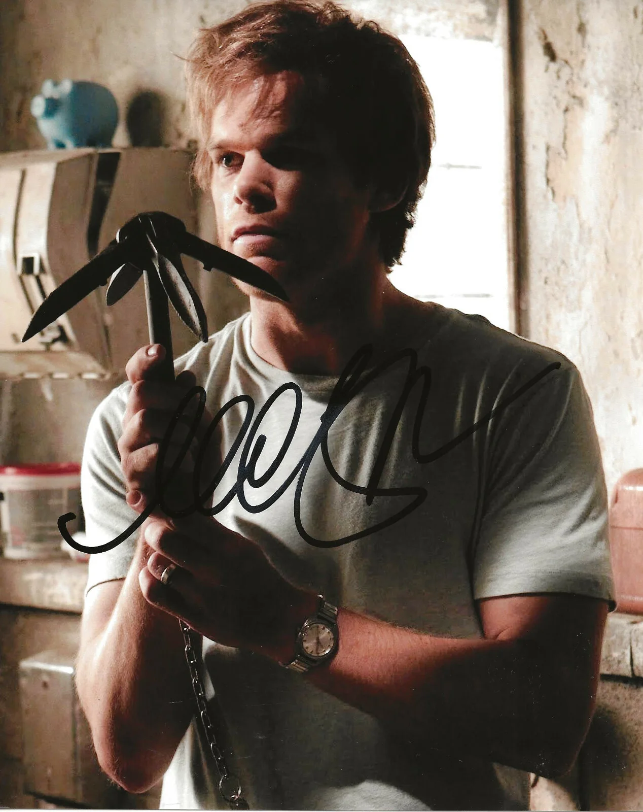 Michael C Hall — Michael C Hall Actor signed Dexter 8x10 photo COA exact proof autographed,, image 2