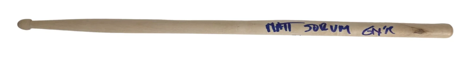 Matt Sorum Signed Drumstick COA Proof Guns N Roses Drummer G.N.R Autographed!, image 3