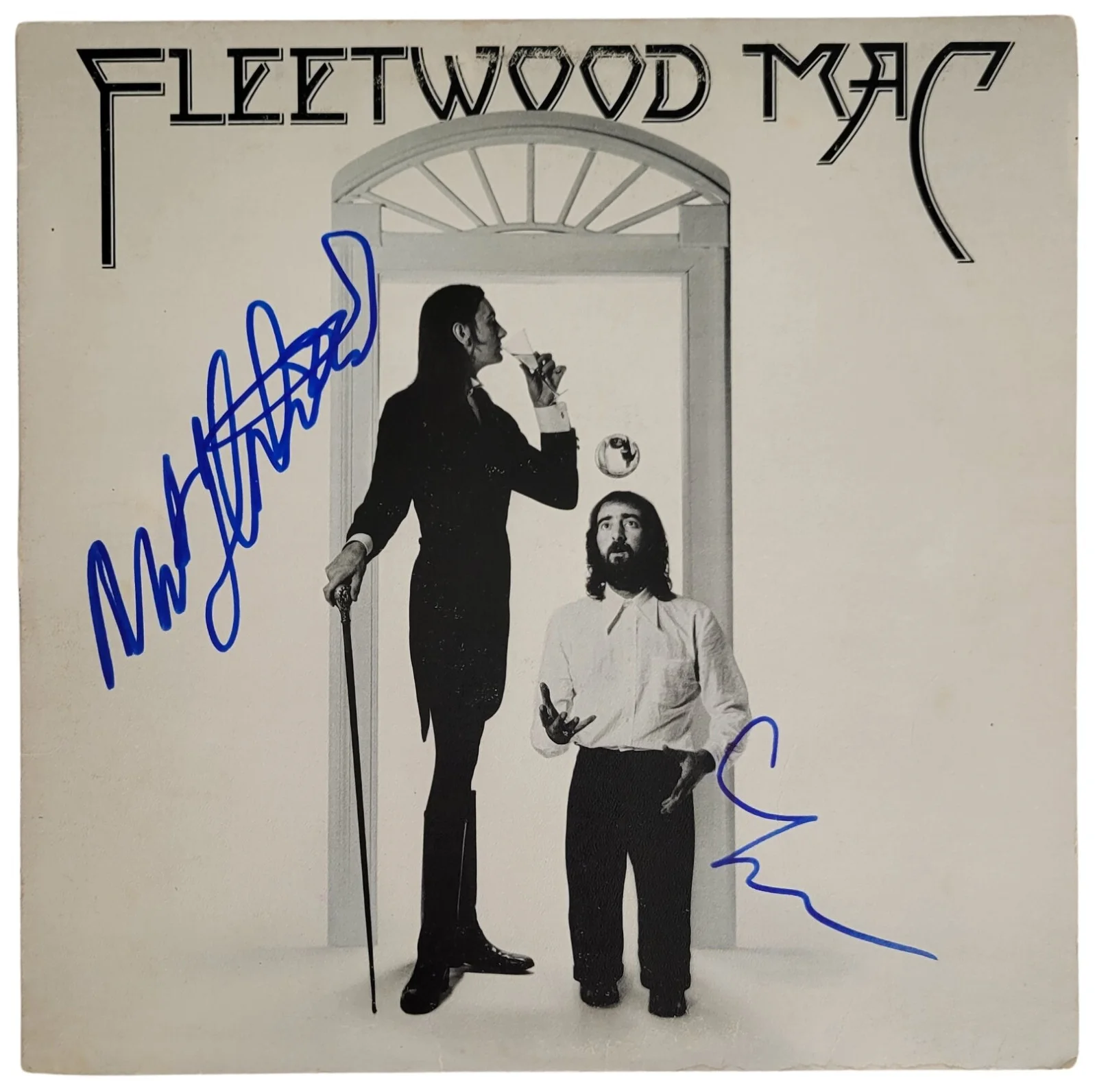 Mick Fleetwood Lindsey Buckingham Signed Fleetwood Mac Album COA Proof Vinyl, изображение 2