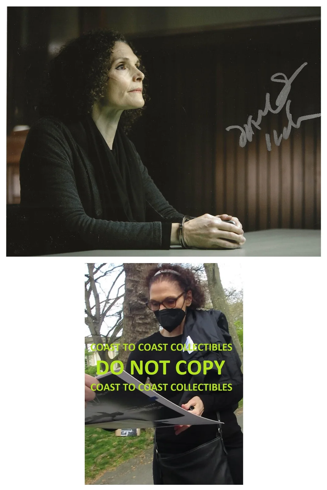 Mary Elizabeth Mastrantonio — Mary Elizabeth Mastrantonio signed Limitless 8x10 photo COA proof autographed