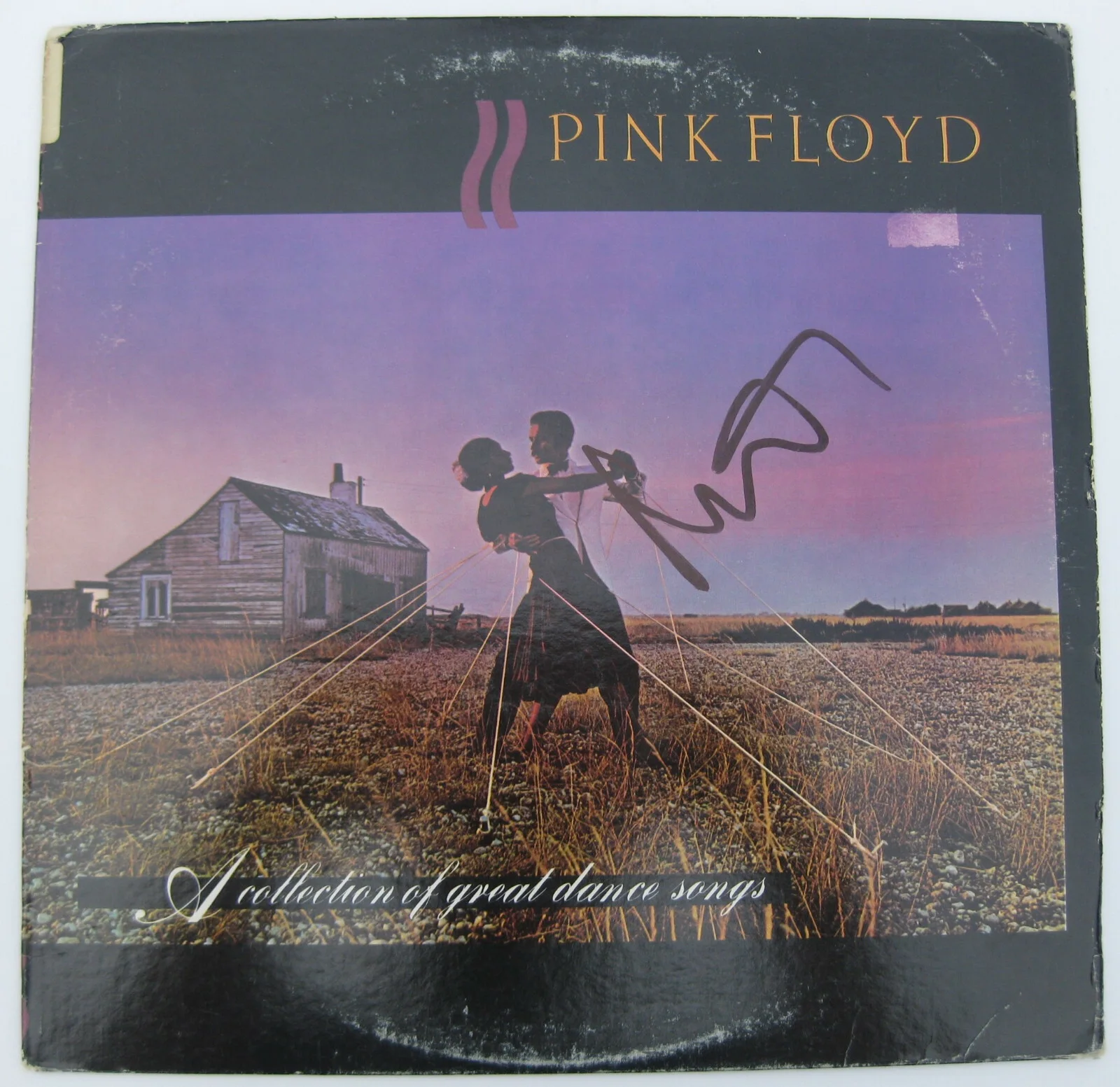 Nick Mason signed Pink Floyd Collection of Dance songs album proof Beckett COA, изображение 2