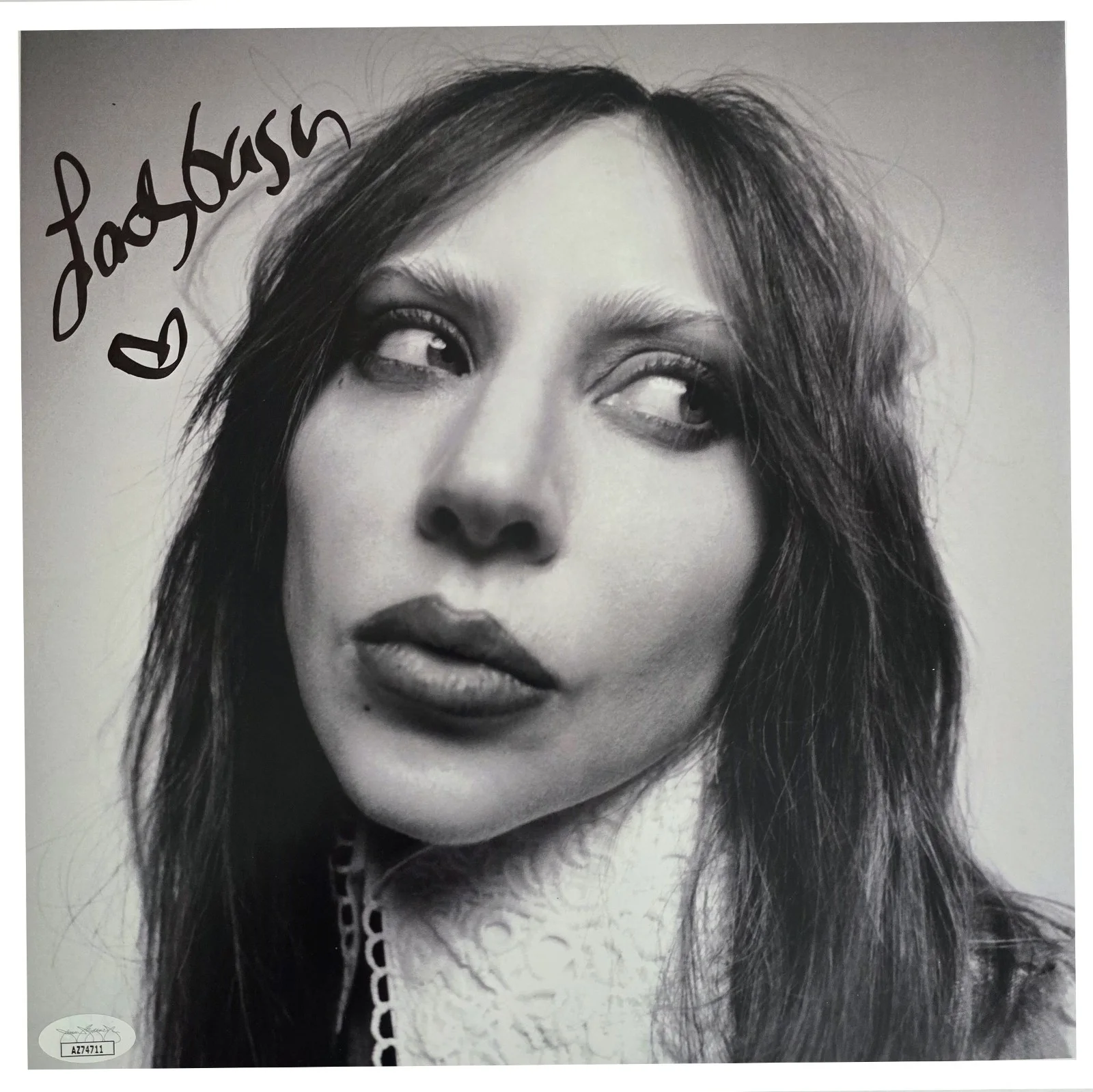 Lady Gaga Mayhem Album Signed Insert Flat JSA COA Autographed Vinyl Record, image 3