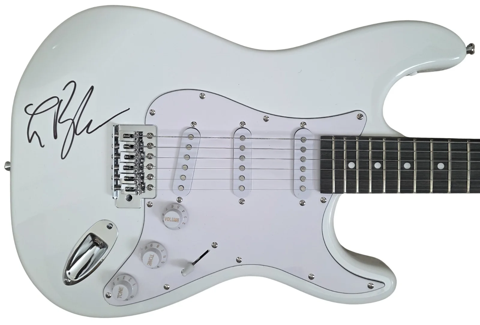 Lindsey Buckingham Signed Full Size Guitar COA Proof Autographed Fleetwood Mac, image 4