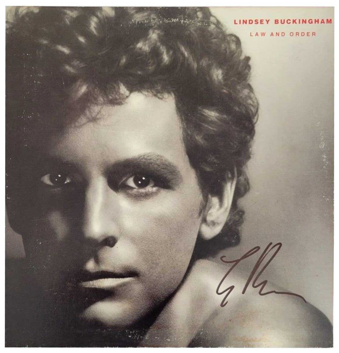 Lindsey Buckingham Signed Law and Order Album COA Proof Autographed Vinyl Record, image 3
