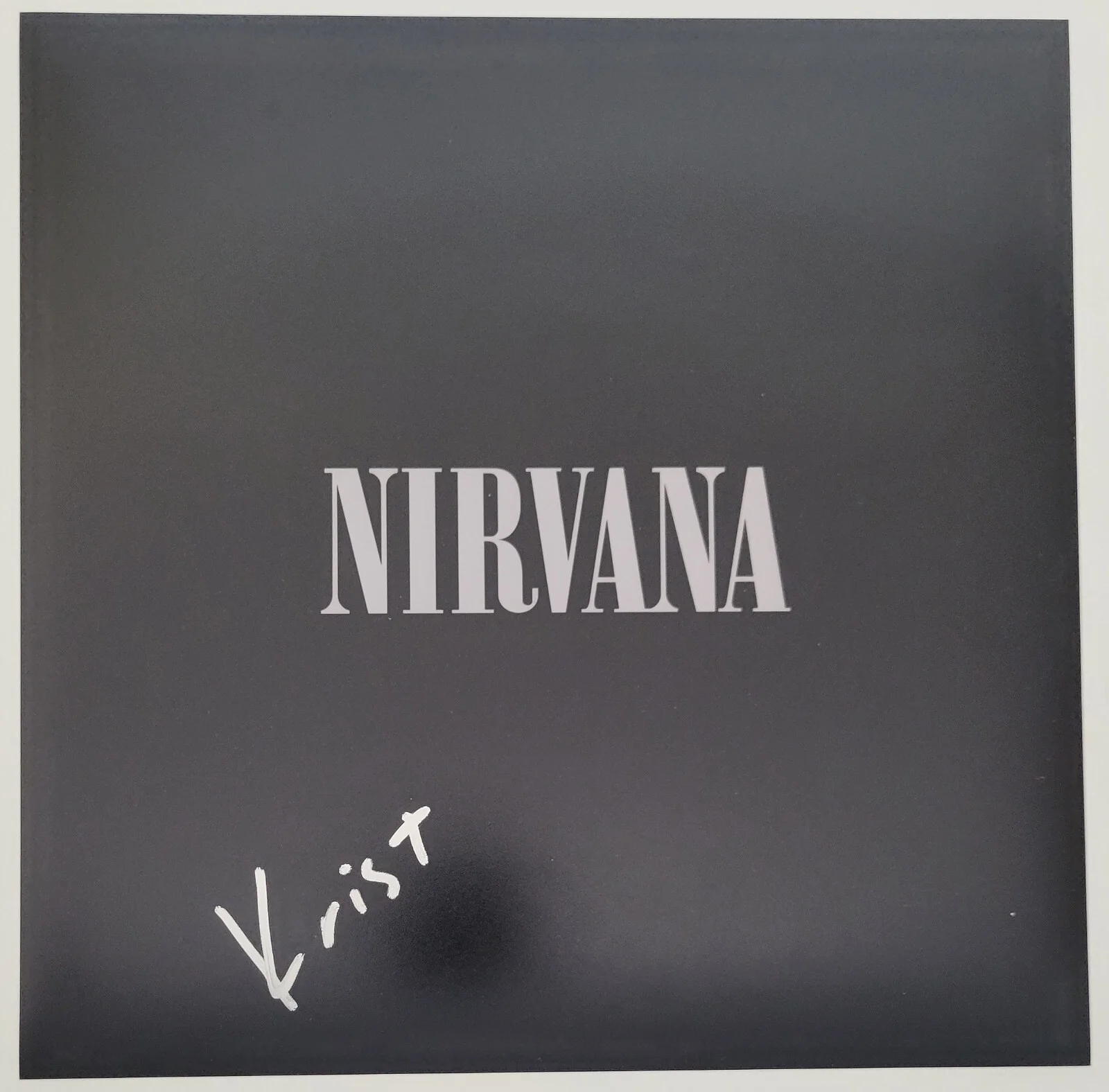 Krist Novoselic signed Nirvana 12x12 album photo COA exact proof autographed, image 2