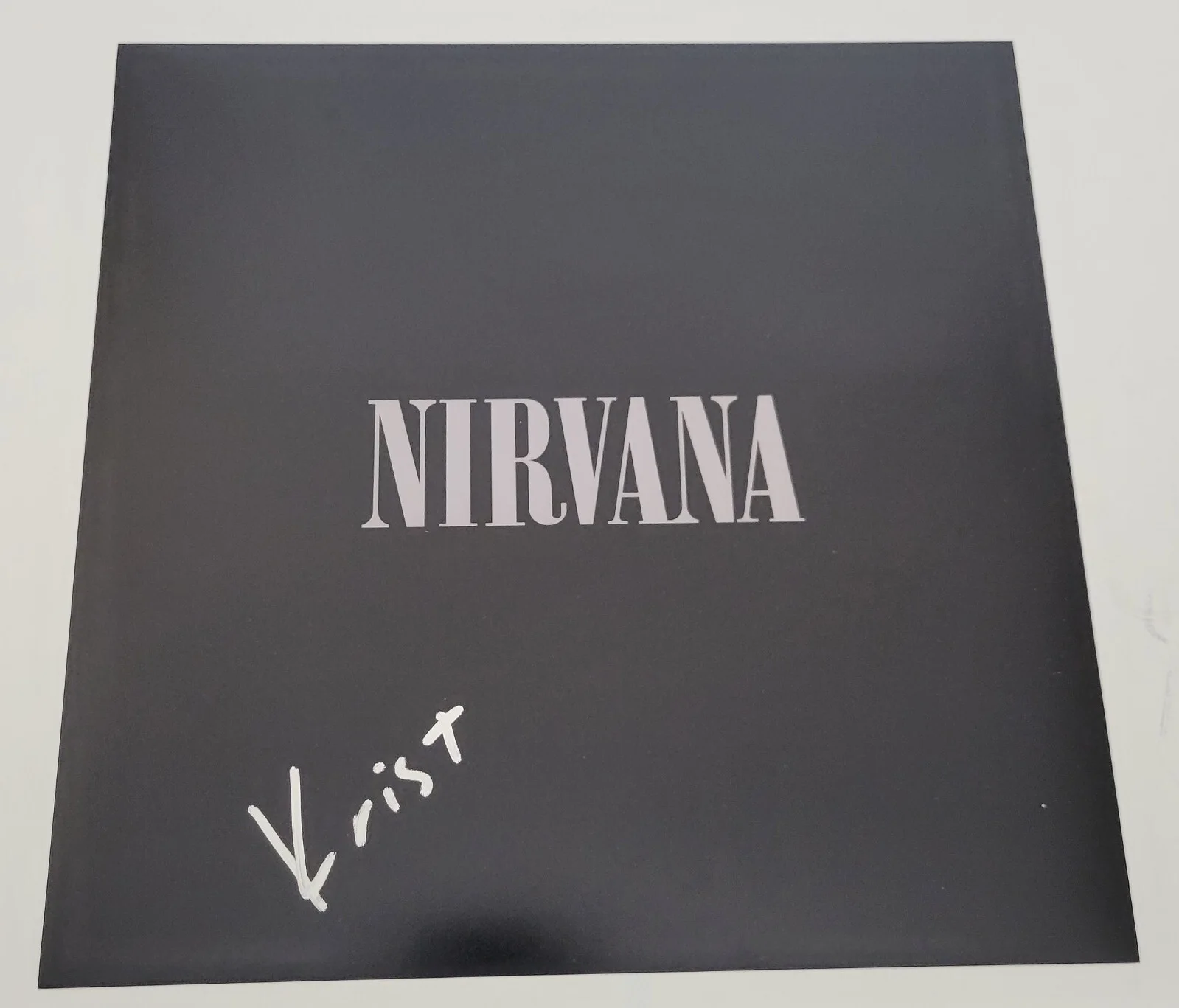 Krist Novoselic signed Nirvana 12x12 album photo COA exact proof autographed, image 3