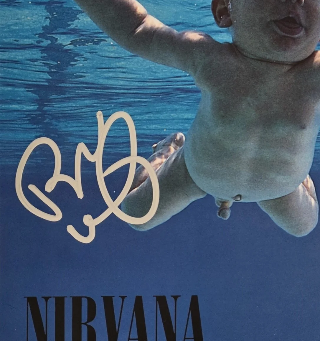 Krist Novoselic Signed Nirvana Nevermind Album COA Proof Autographed Vinyl Vig, изображение 5