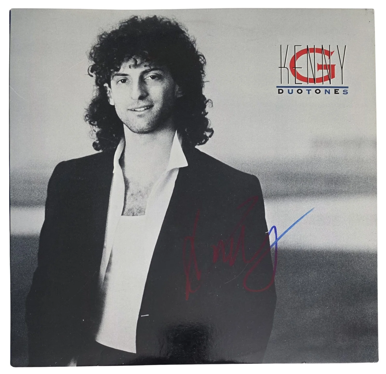 Kenny G Signed Duotones Album Proof Beckett COA Saxophonist Autographed Vinyl, изображение 3