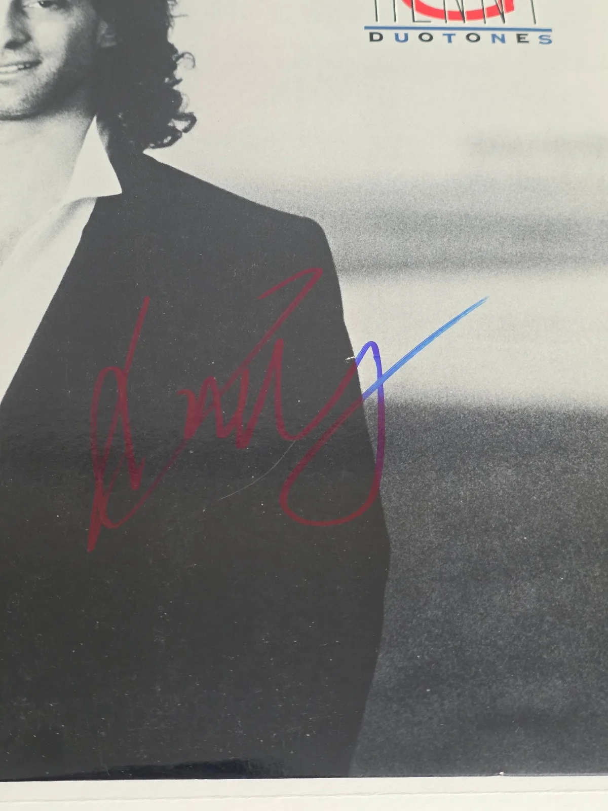 Kenny G Signed Duotones Album Proof Beckett COA Saxophonist Autographed Vinyl, изображение 4