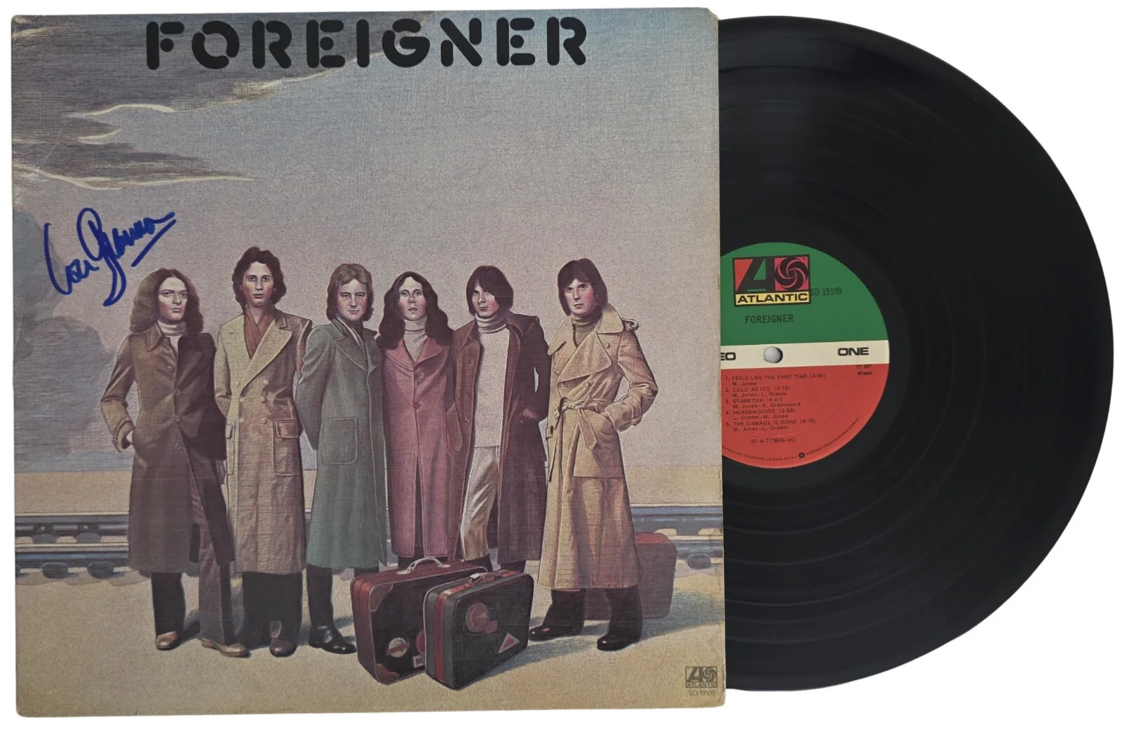 Lou Gramm Signed Foreigner Album COA Exact Proof Autographed Vinyl Record, image 2
