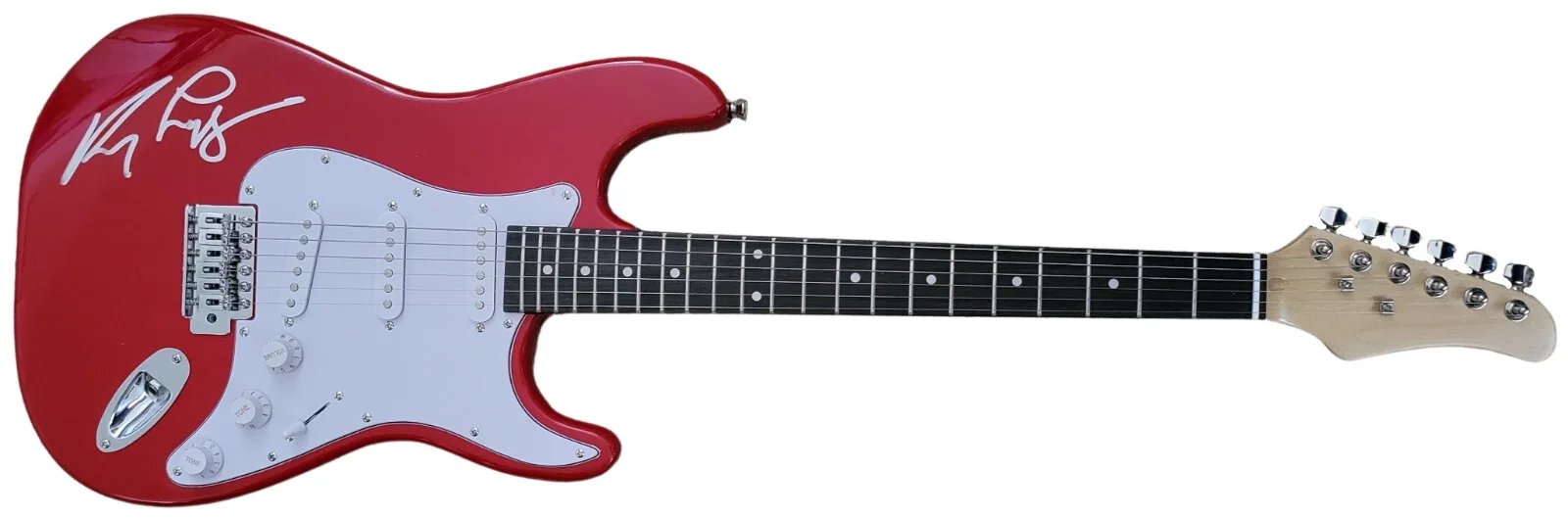 Kenny Loggins Signed Full Size Electric Guitar COA Proof Autographed Footloose, изображение 2