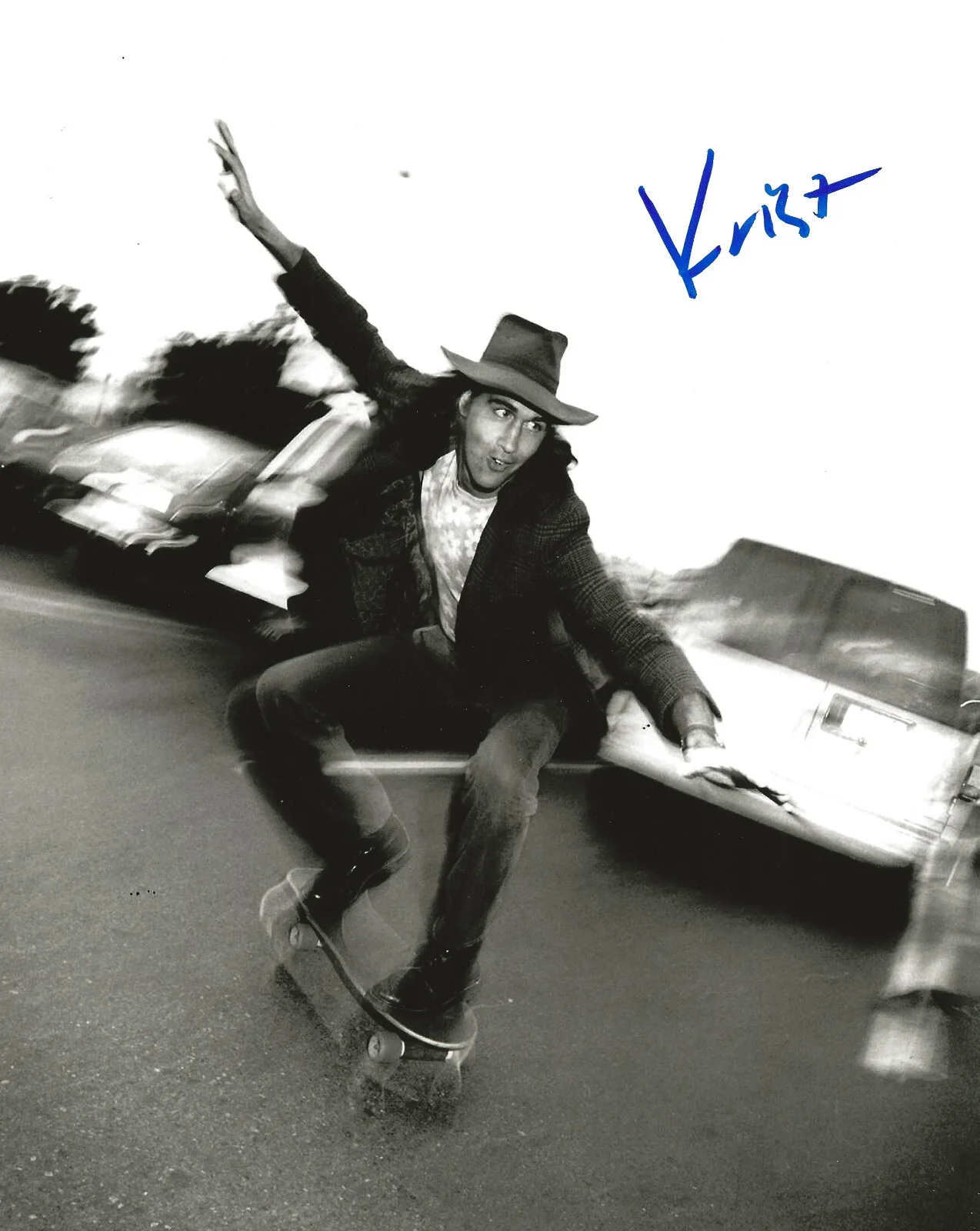 Krist Novoselic Nirvana bassist signed 8x10 photo COA exact proof autographed,,,, image 2
