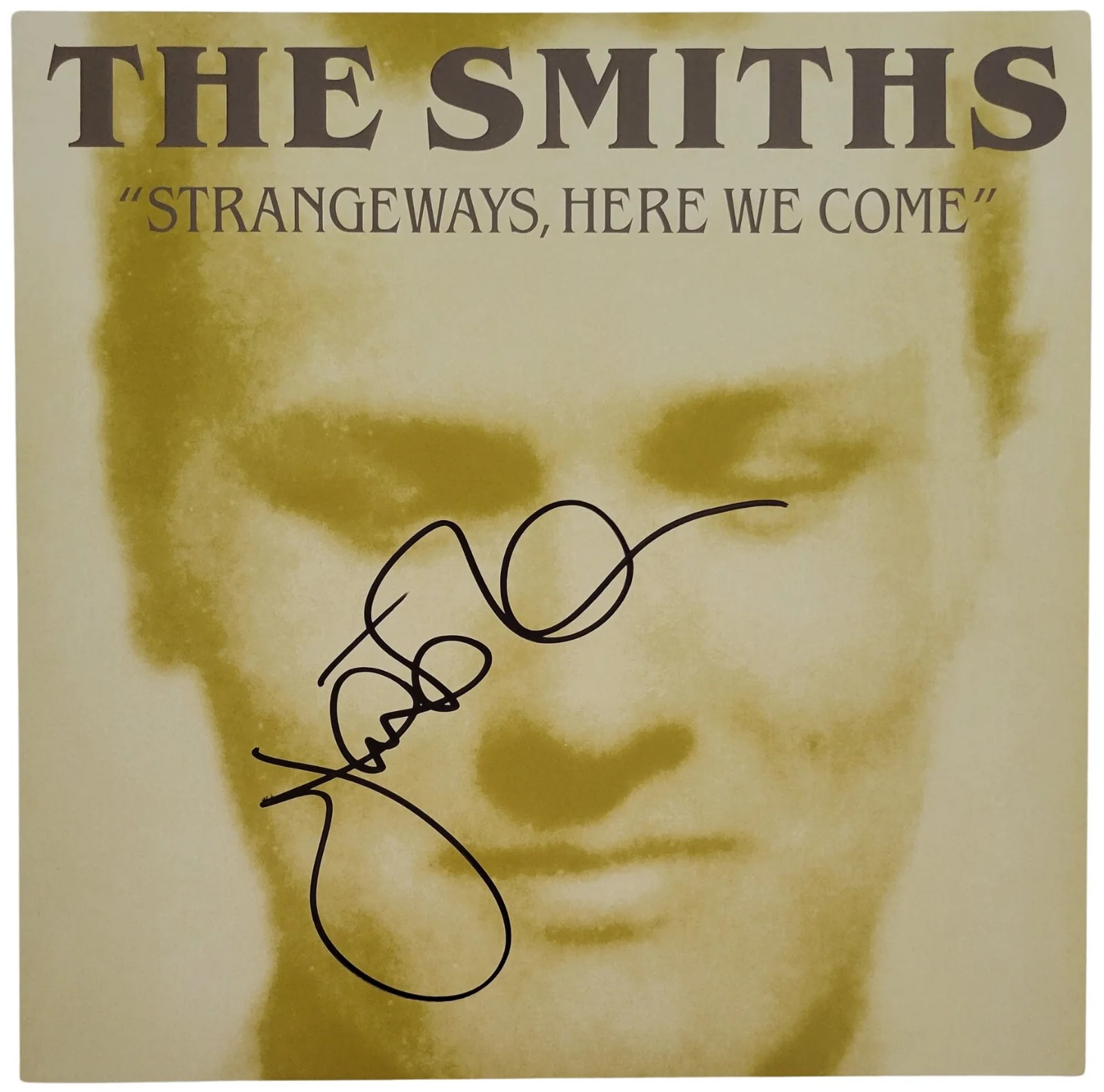 Johnny Marr Signed The Smiths Strangeways,, Album COA Proof Autographed Vinyl, изображение 3