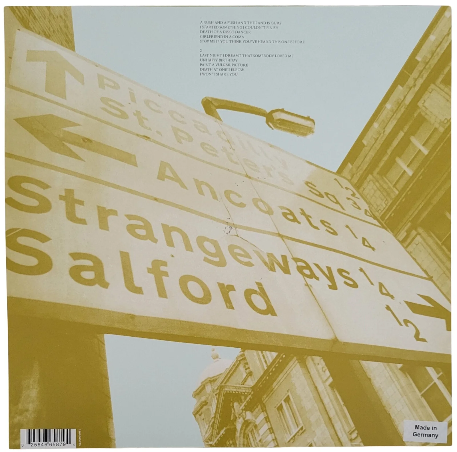 Johnny Marr Signed The Smiths Strangeways,, Album COA Proof Autographed Vinyl, изображение 4