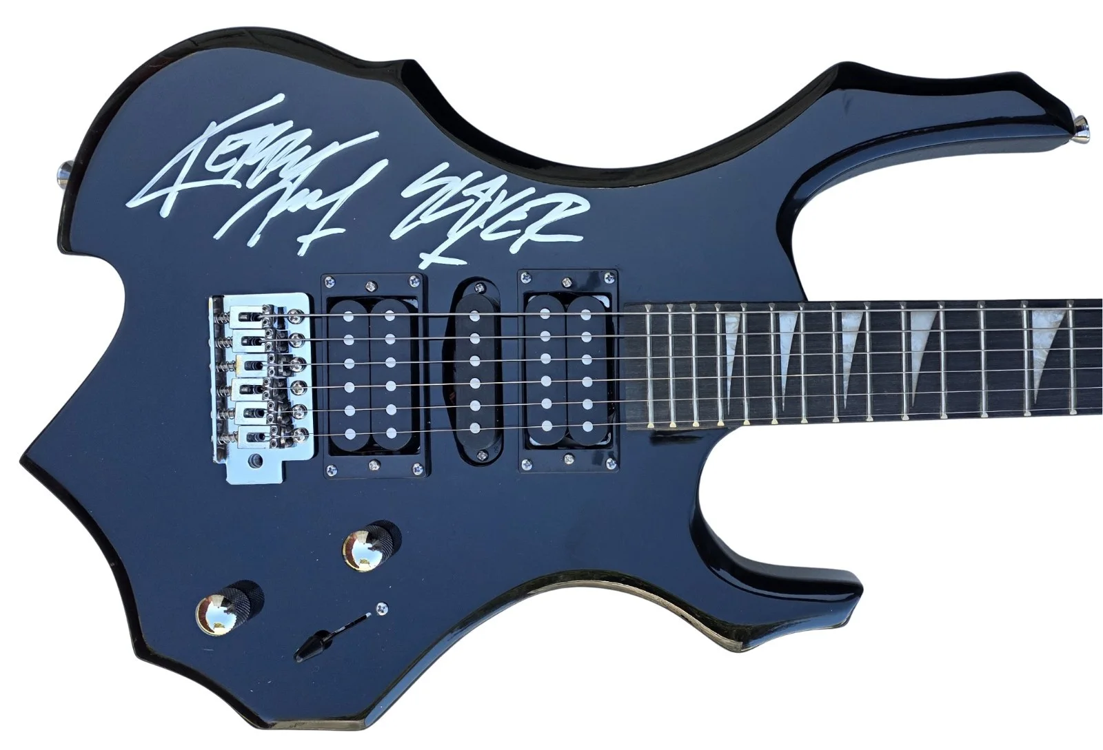 Kerry King Signed Full Size Electric Metal Guitar COA Proof Augraphed Slayer, изображение 5