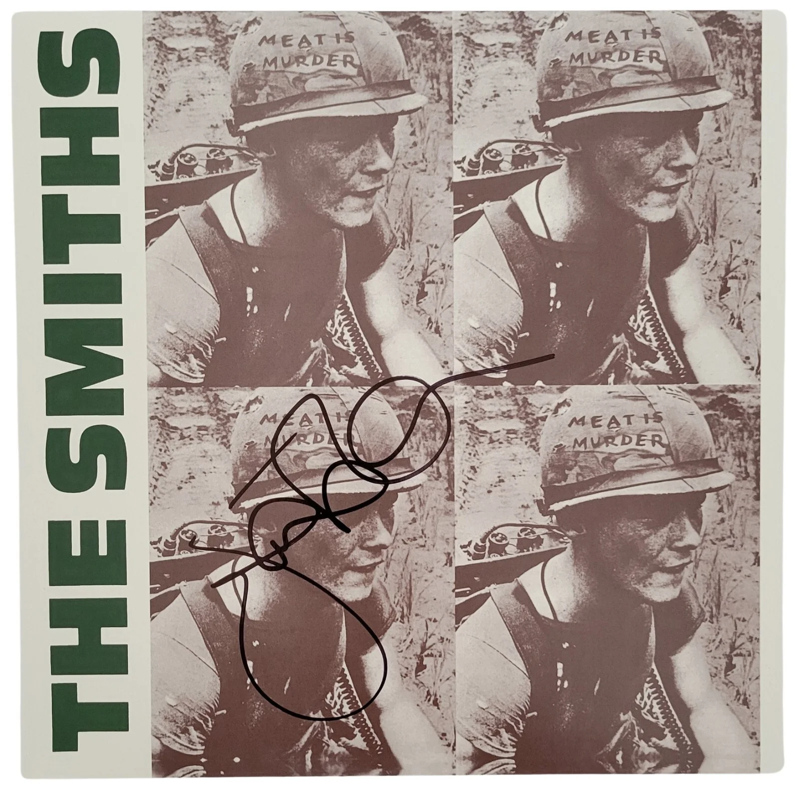 Johnny Marr Signed The Smiths Meat is Murder Album COA Proof Autographed Vinyl, image 3