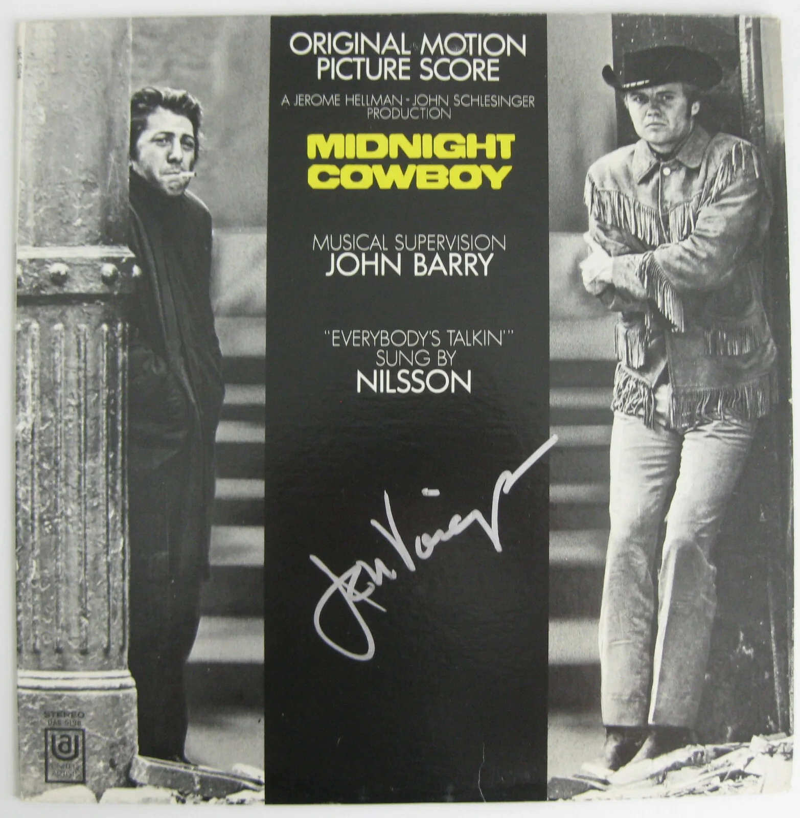 Jon Voight — Jon Voight signed autographed Midnight Cowboy album vinyl record proof Beckett, image 2