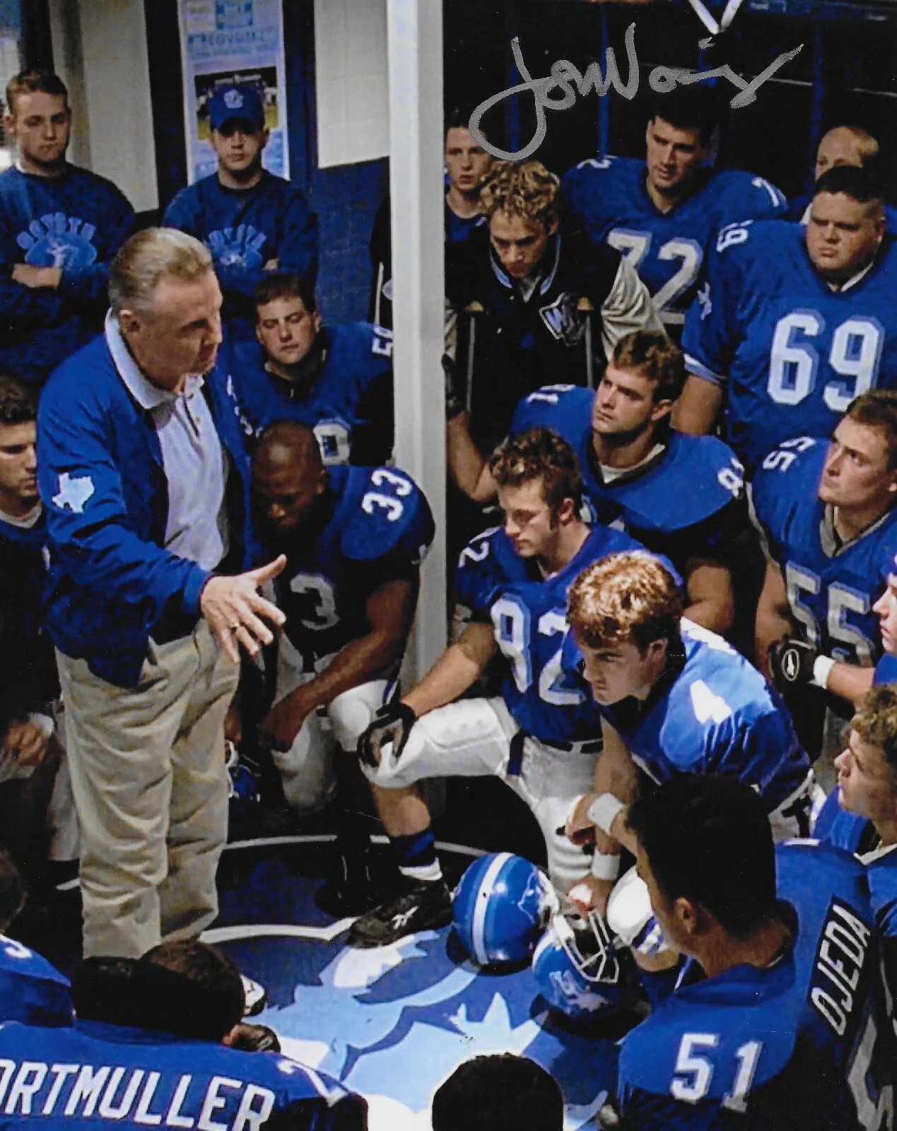 Jon Voight — Jon Voight Varsity Blues Bud Kilmer Signed Coyotes 8x10 Photo Proof Autographed, изображение 2