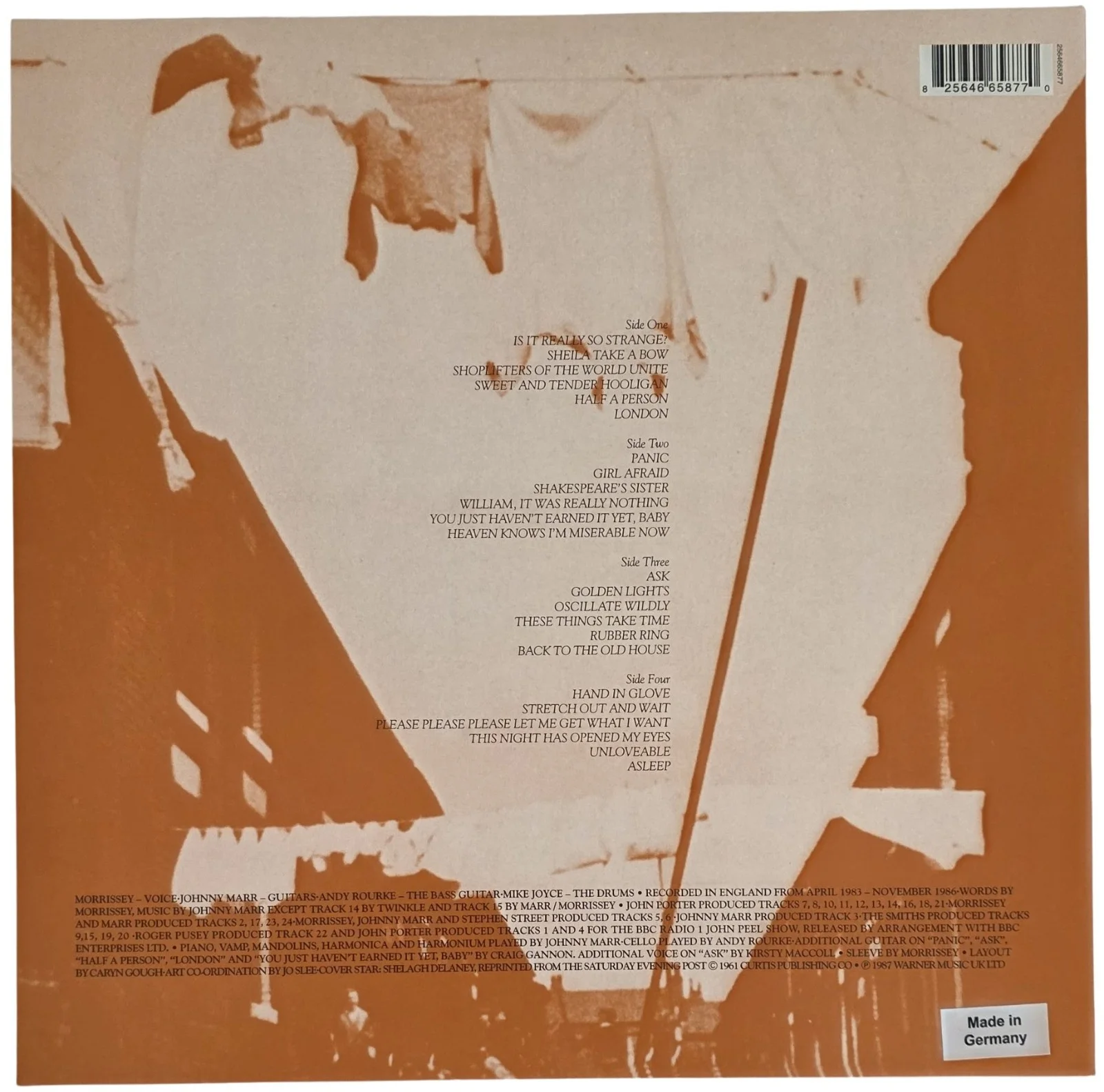 Johnny Marr Signed The Smiths Louder Than Bombs Album Proof Autographed Vinyl, изображение 5