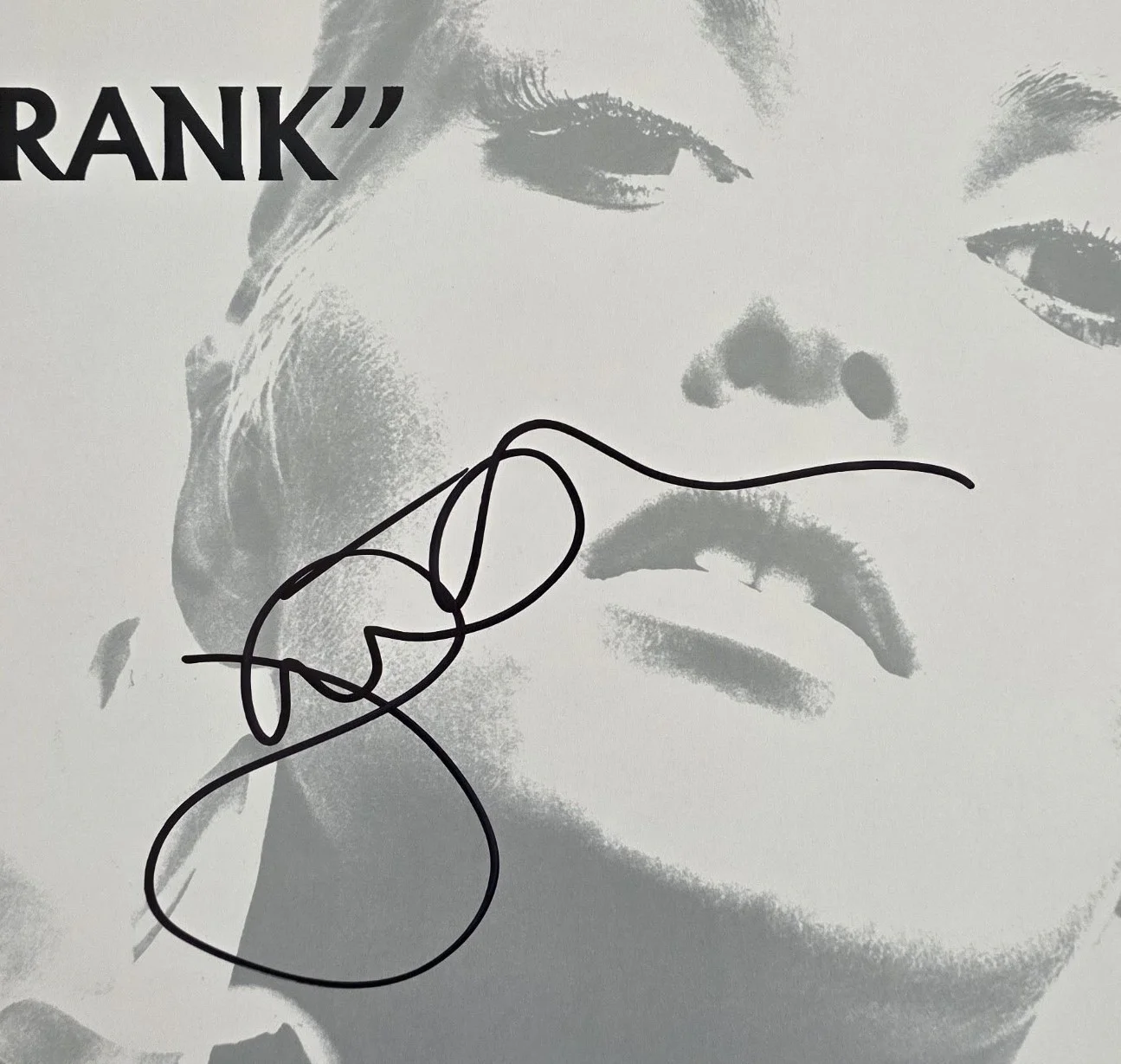 Johnny Marr Signed The Smiths Rank Album COA Proof Autographed Vinyl Record, image 3