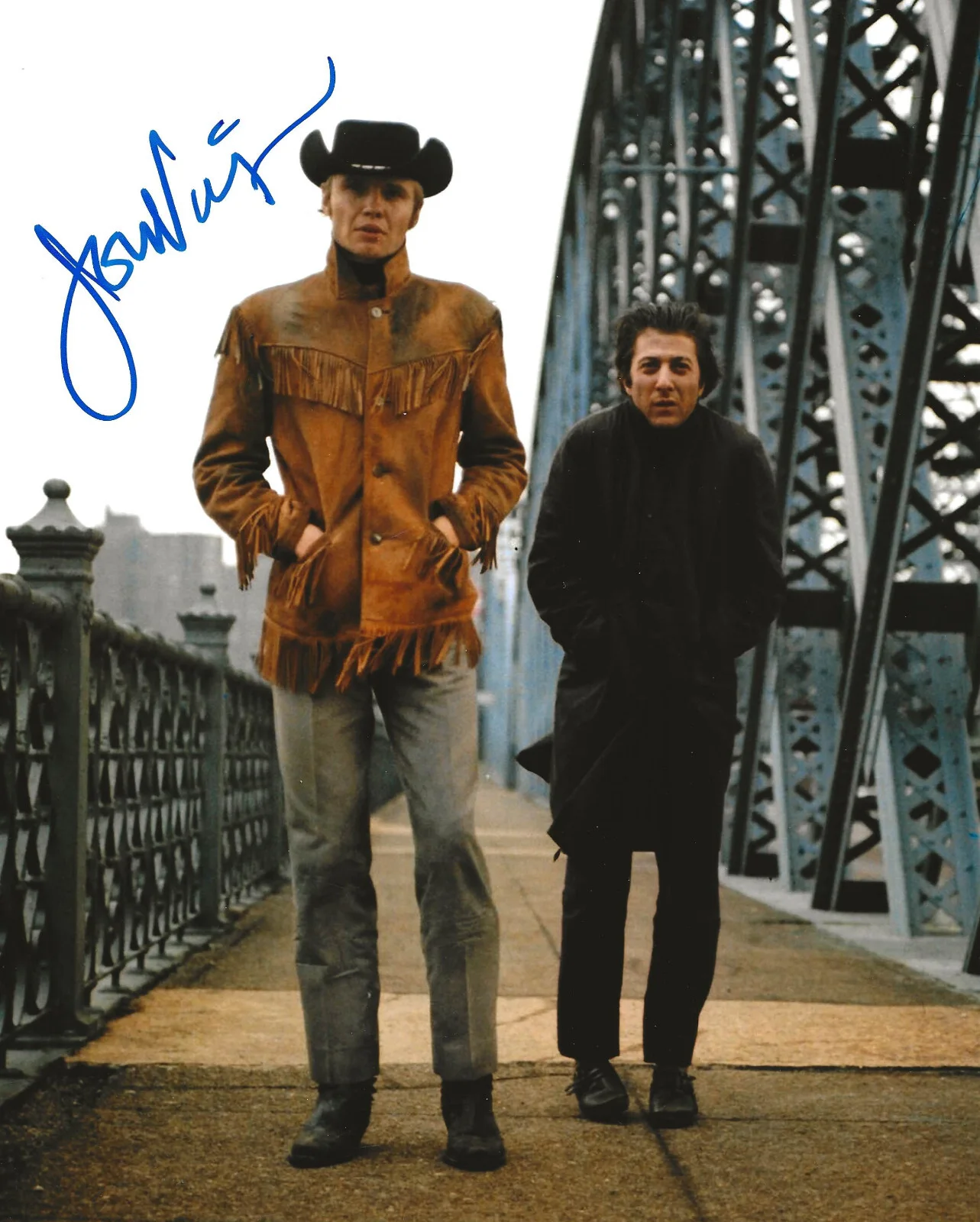 Jon Voight — Jon Voight Signed Midnight Cowboy 8x10 Photo Exact Proof COA Autographed, image 2