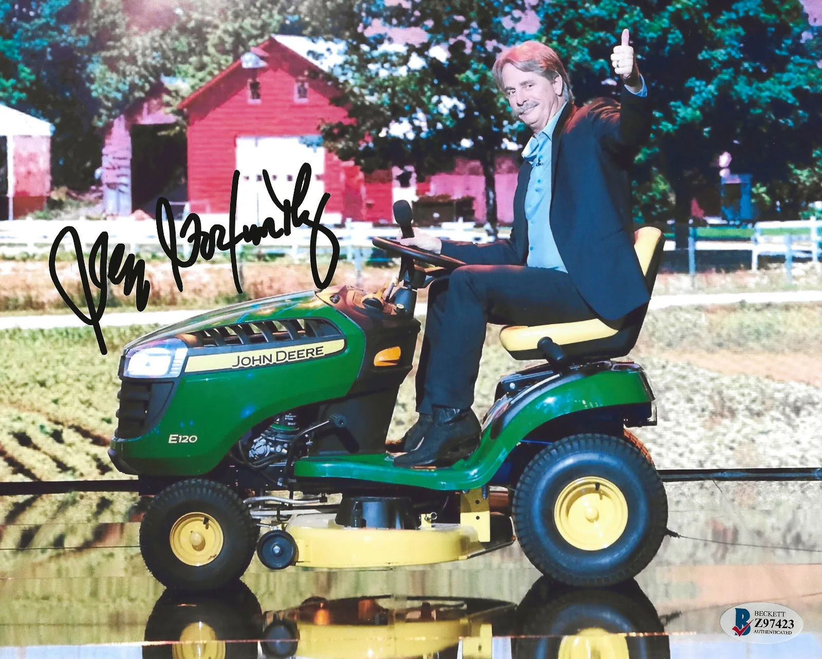 Jeff Foxworthy — Jeff Foxworthy Comedian Actor signed 8x10 photo Beckett COA Proof autographed., image 2
