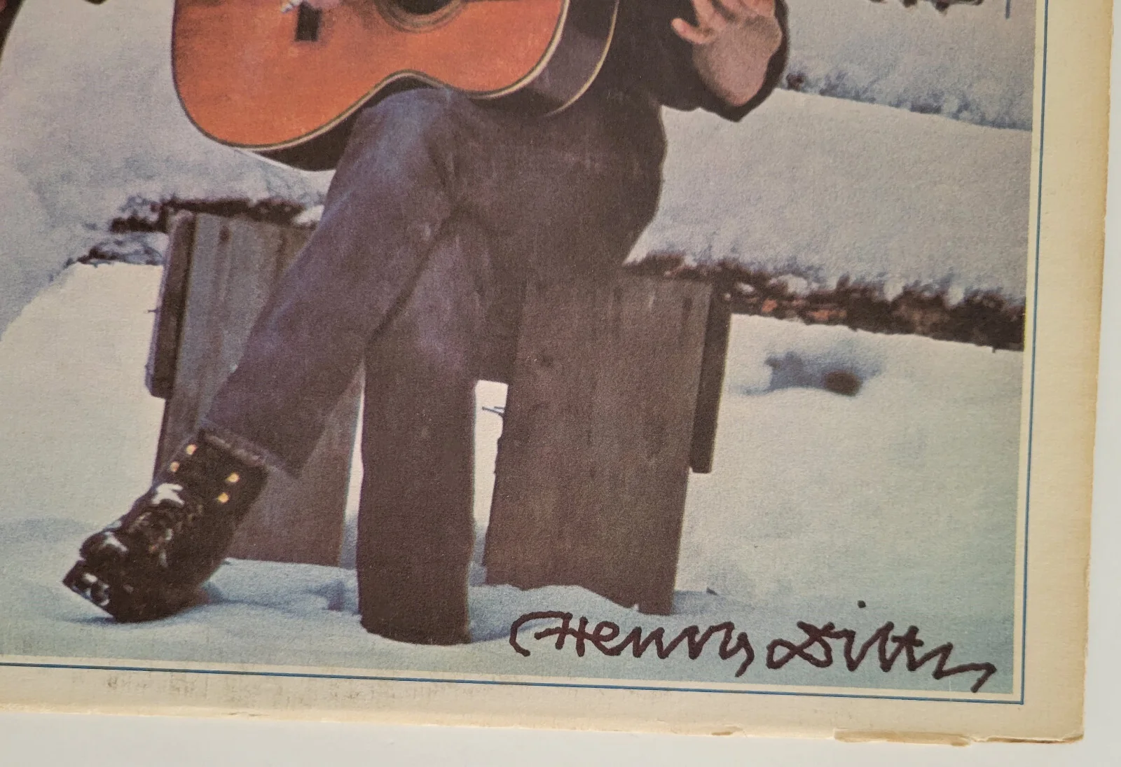 Henry Diltz signed Stephen Stills album vinyl record COA exact proof autographed, image 4