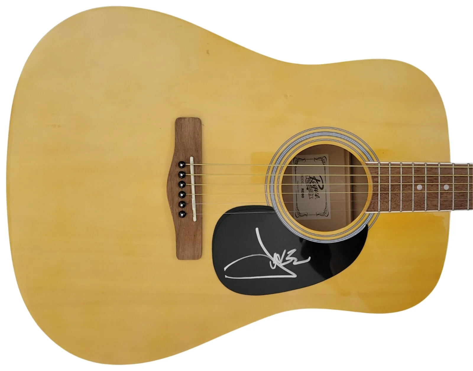 Jake Owen Signed Acoustic Guitar COA Proof Autographed Country Music Star, image 3
