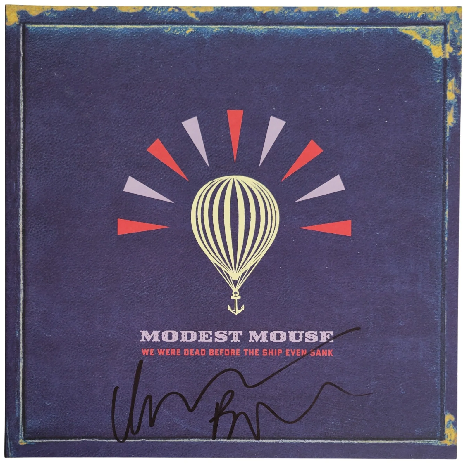 Isaac Brock Signed Modest Mouse We Were Dead Before... Album Vinyl Record Proof, image 3