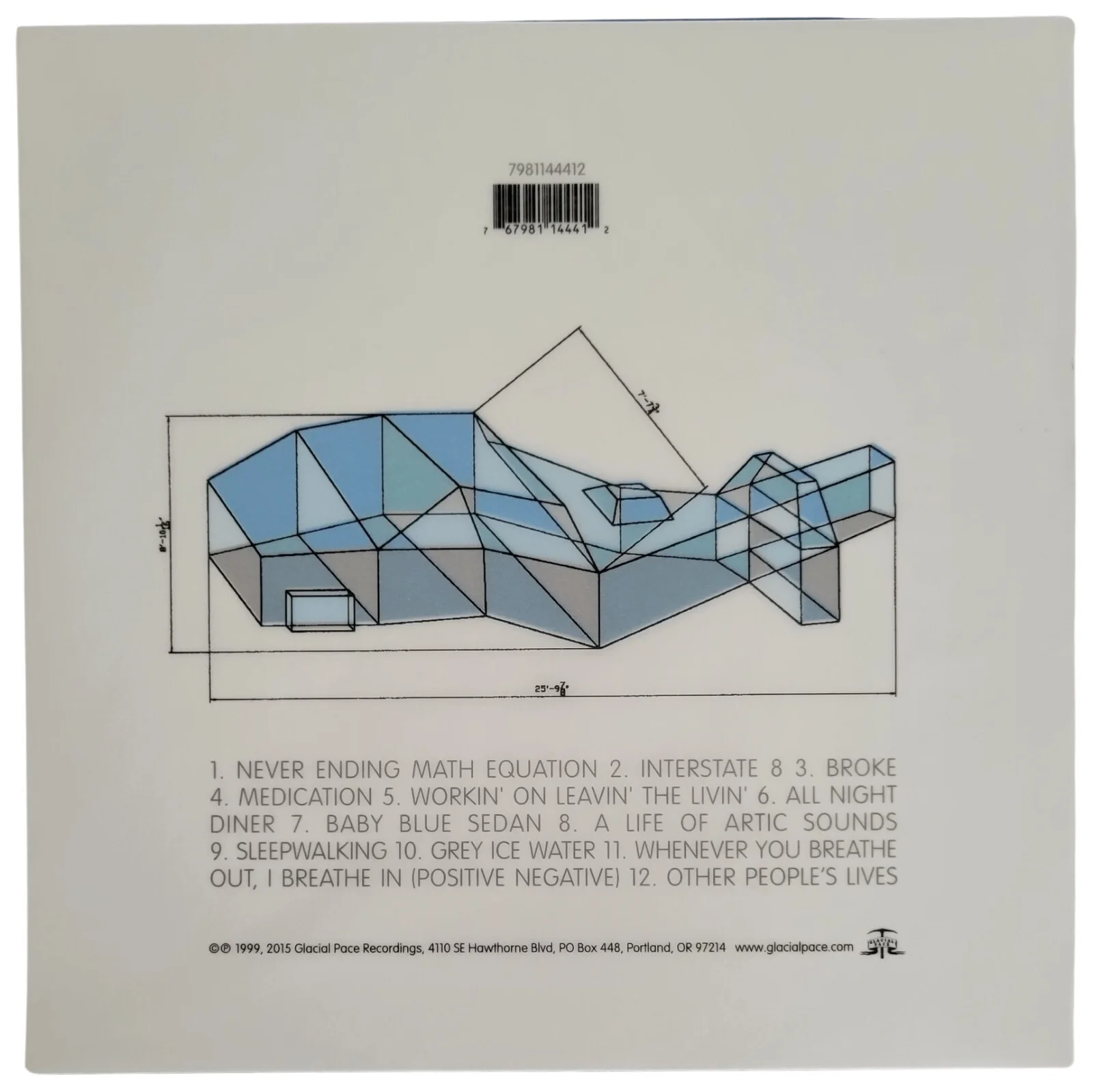 Isaac Brock Signed Modest Mouse Building Nothing Out.. Album Vinyl Record Proof, image 4