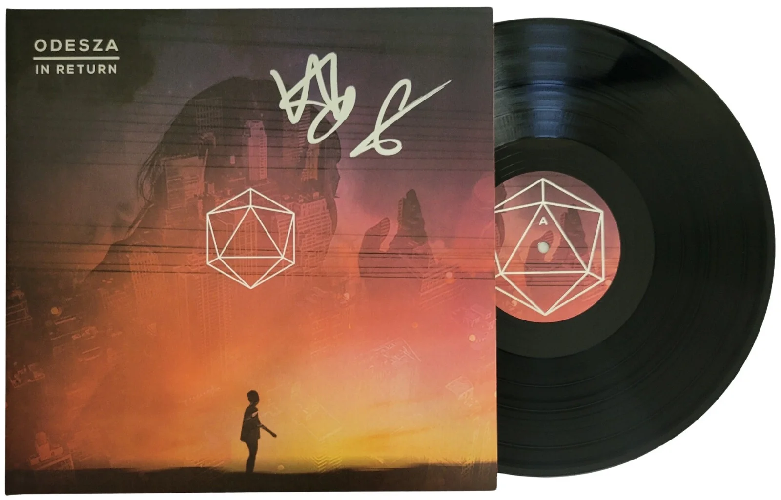 Harrison Mills Clayton Knight Signed Odesza In Return Album COA Proof Autograph, image 2
