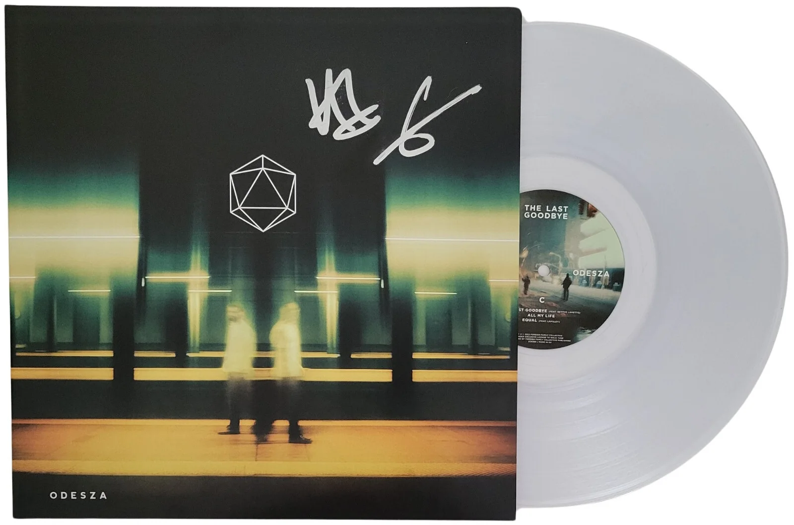 Harrison Mills Clayton Knight Signed Odesza Last Goodbye Album COA Proof Vinyl, изображение 2