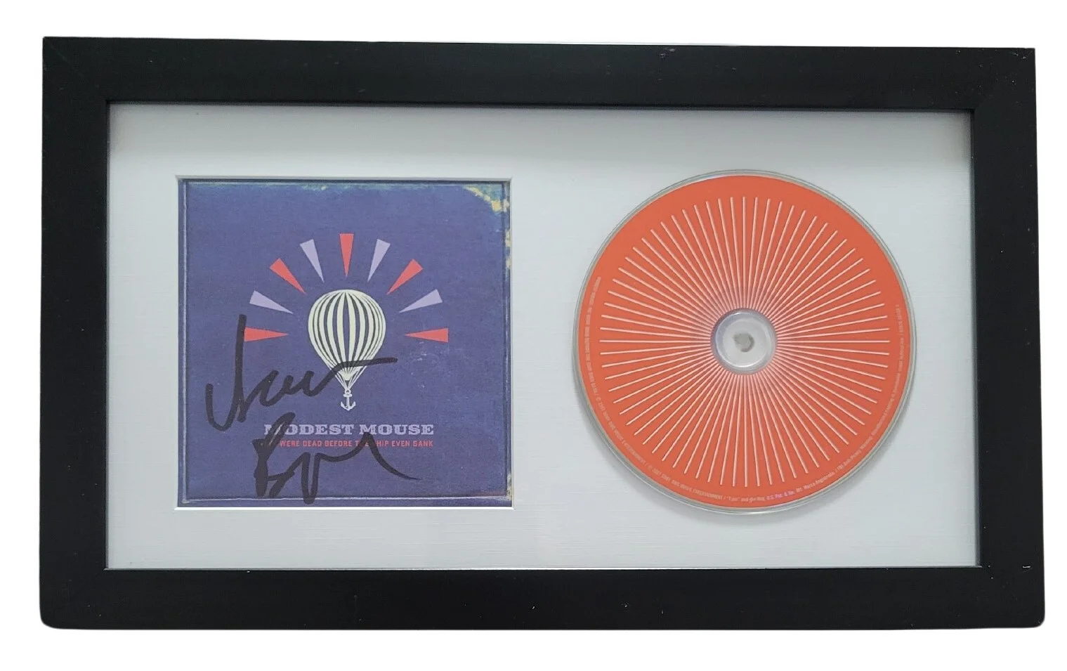 Isaac Brock Signed Modest Mouse We Were Dead Before... CD COA Proof Autographed, image 2