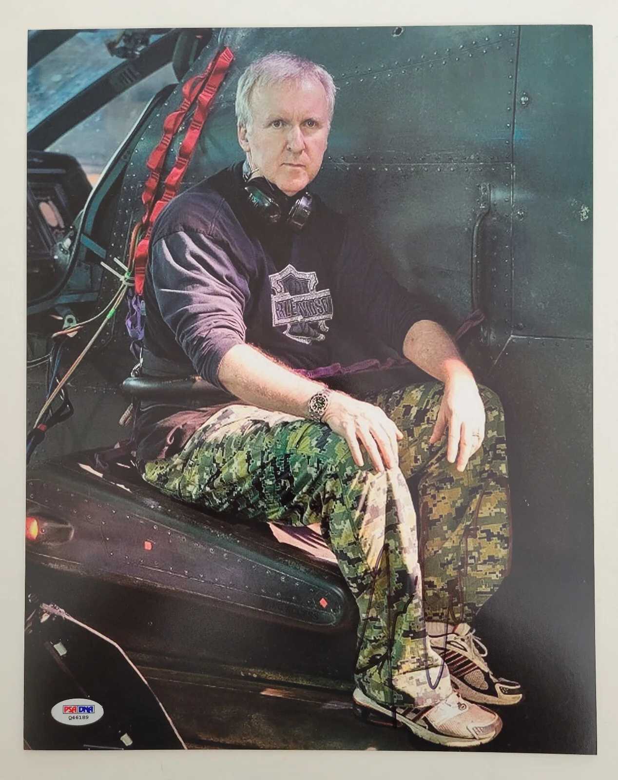 James Cameron — James Cameron Signed 11x14 Photo COA Proof Autographed Titanic Terminator.Avatar, изображение 2
