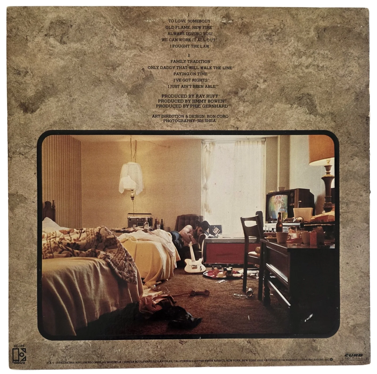 Hank Williams Jr Signed Family Tradition Album COA Proof Autograph Vinyl Record, изображение 5