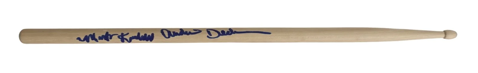 Great White Band Signed Drumstick COA Exact Proof Autographed Rock Band, image 2