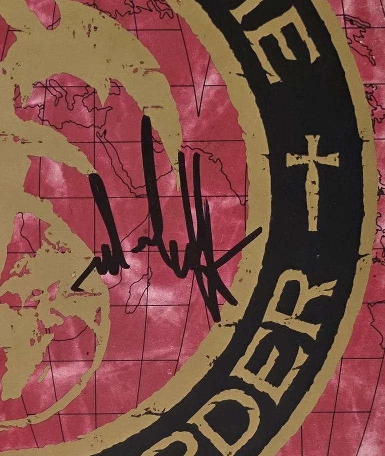 Geoff Tate Signed Queensryche Rage for Order Album Proof COA Autographed Vinyl, изображение 5