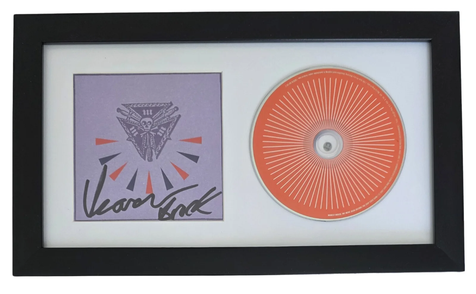 Isaac Brock Signed Modest Mouse We Were Dead Before.... CD COA Proof Autographed, image 2