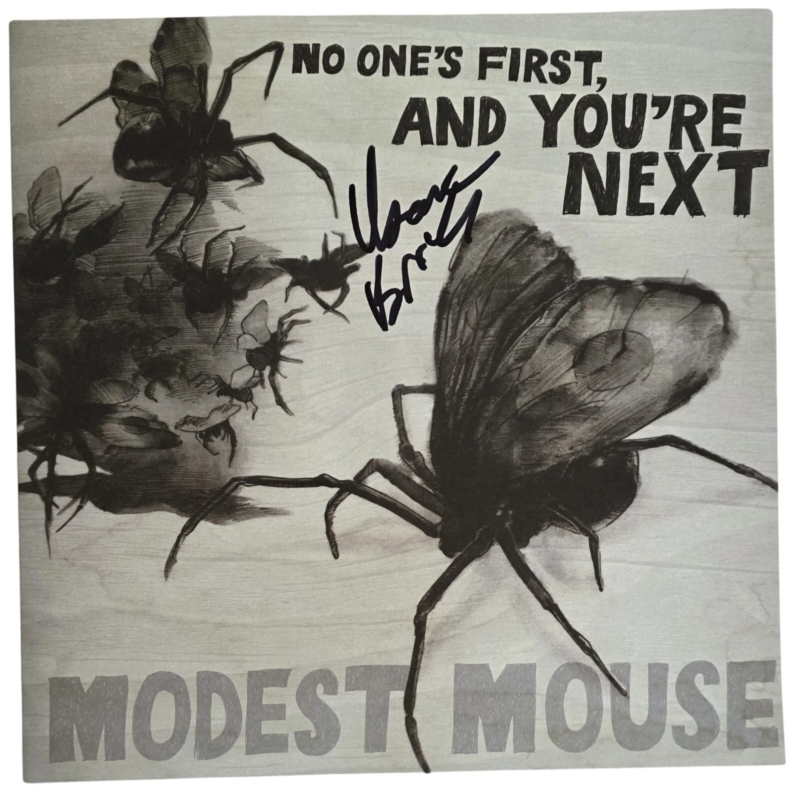Isaac Brock Signed Modest Mouse No Ones First, And Youre Next Album COA Proof, image 3