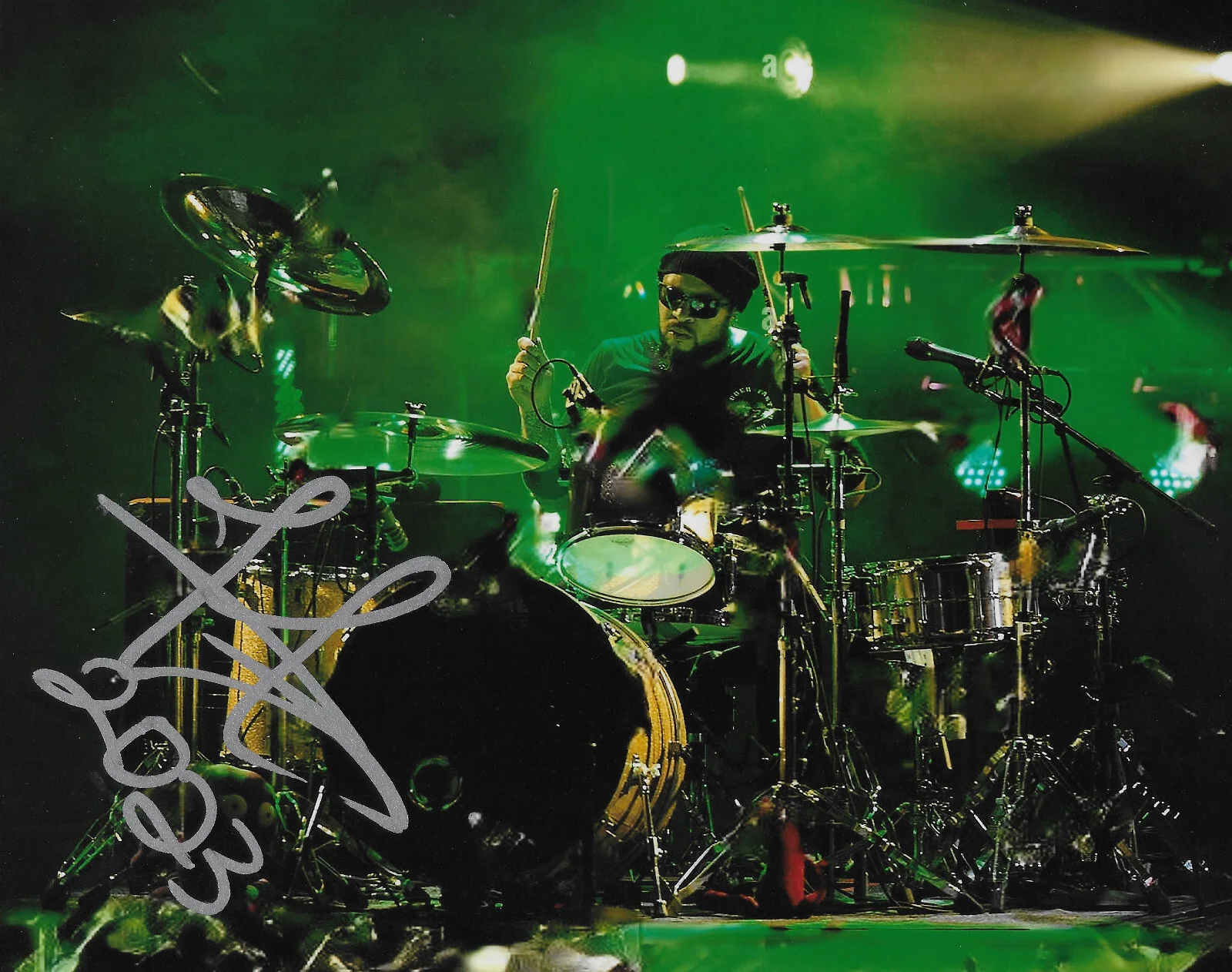 Frank Ferrer Guns N Roses Drummer signed 8x10 photo proof COA autographed GNR., изображение 2