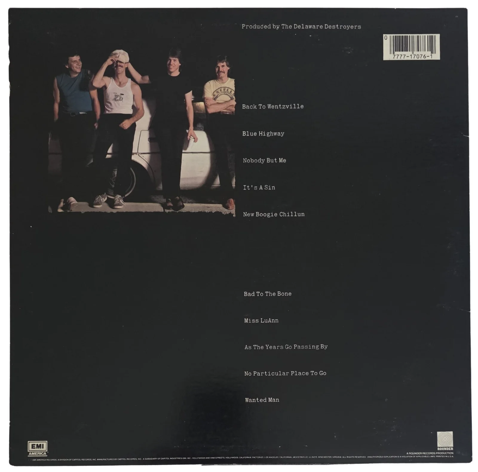 George Thorogood Signed Bad to the Bone Album COA Proof Autographed Vinyl Record, изображение 5