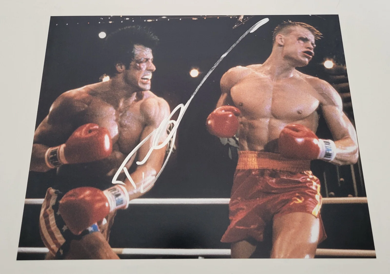 Dolph Lundgren — Dolph Lundgren signed Rocky IV Ivan Drago 11x14 photo COA exact Proof autograph, изображение 3