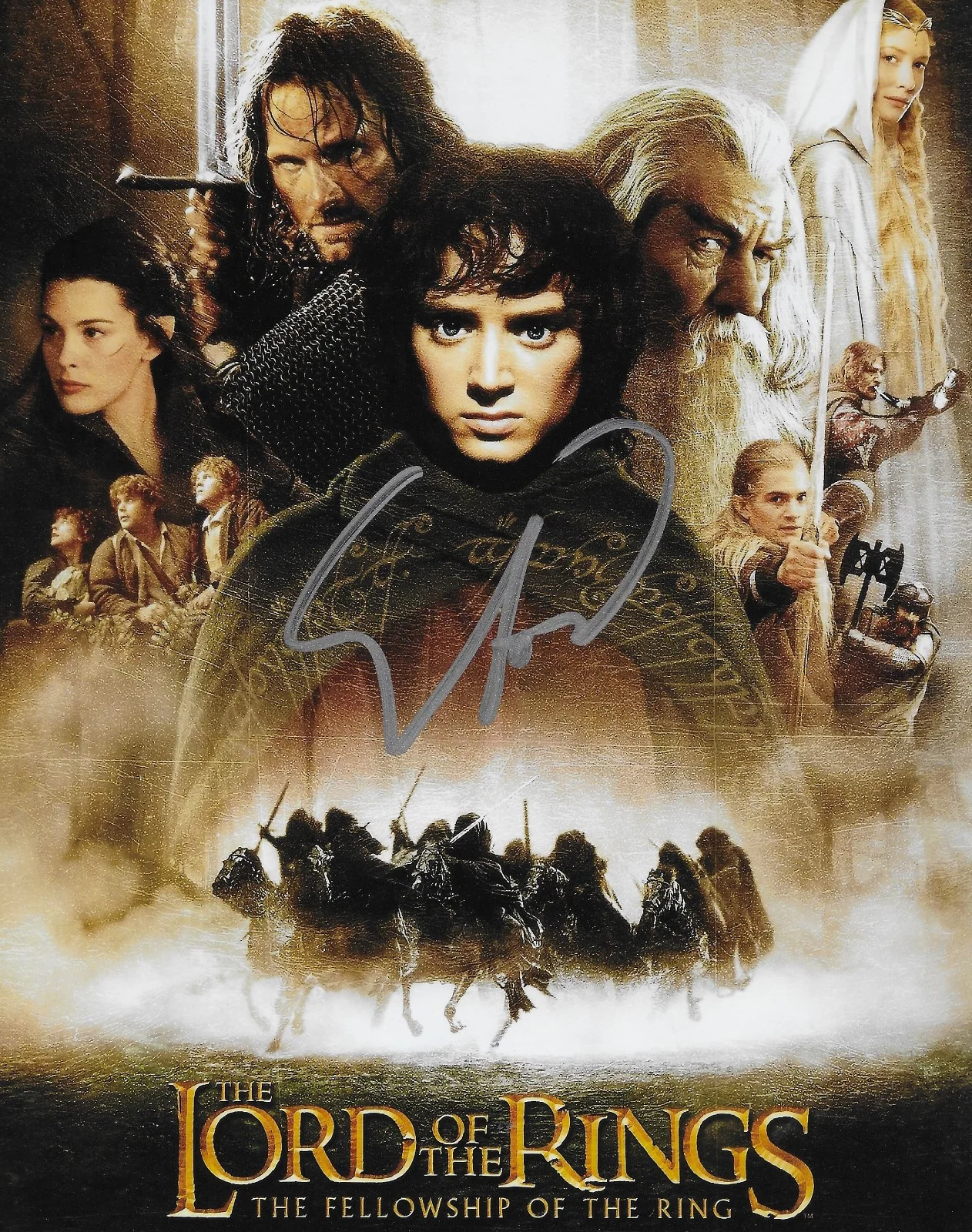 Elijah Wood — Elijah Wood Signed Lord Of The Rings 8x10 Photo Proof Autographed Frodo Baggins, изображение 2
