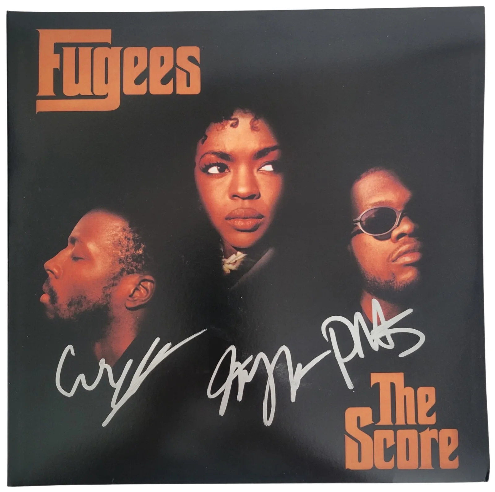 Fugees Signed The Score Album Proof Autographed Vinyl Record Lauryn,Pras,Wyclef, изображение 3