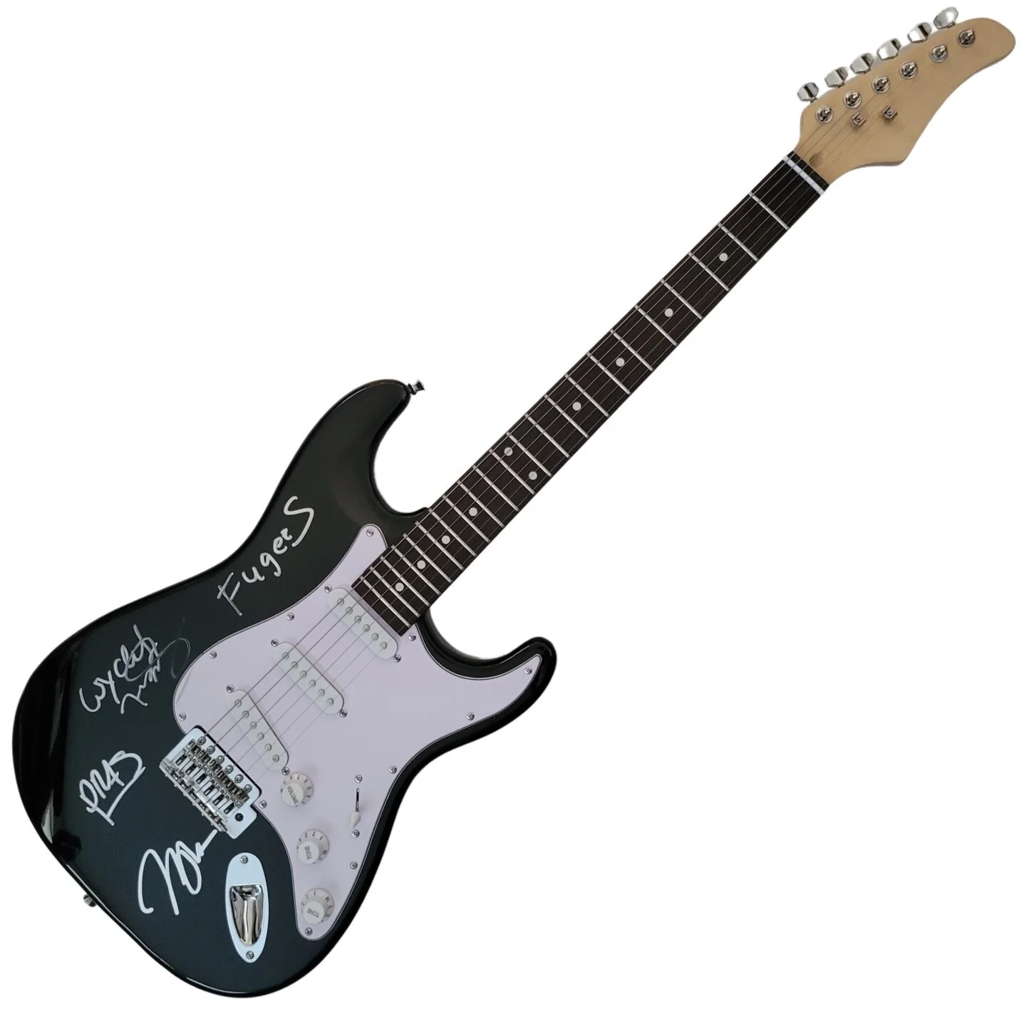 Fugees Signed Guitar Proof COA Autographed Lauryn Hill,Pras Michel,Wyclef Jean, изображение 3