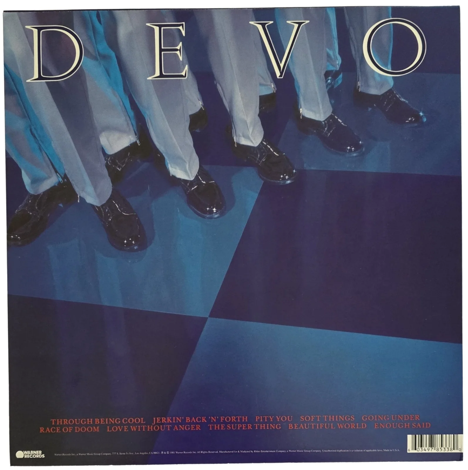Devo Band Signed New Traditionalists Album COA Proof Autographed Vinyl Record, изображение 4