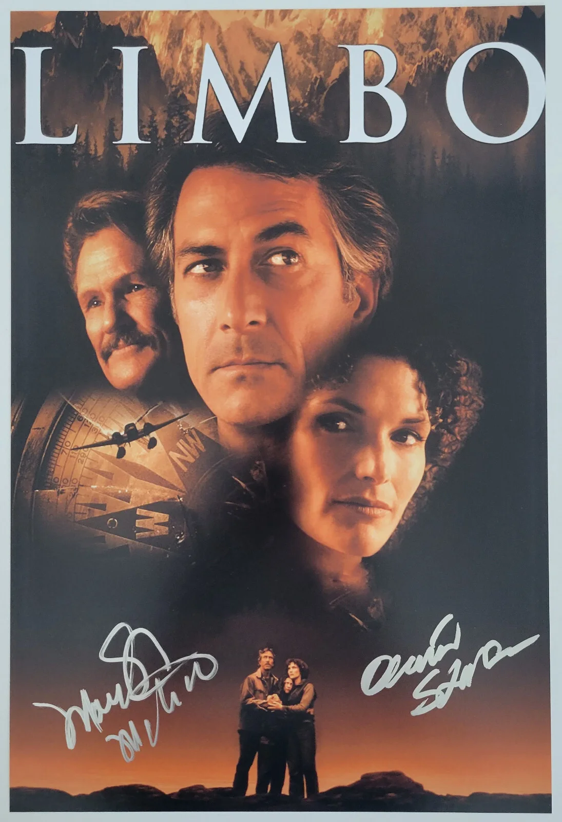 David Strathairn Mary Elizabeth Mastrantonio — David Strathairn Mary Elizabeth Mastrantonio signed Limbo 12x18 photo proof COA, image 3